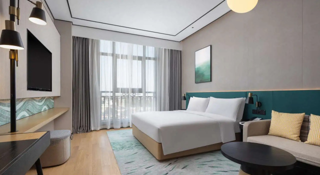 Номер Standard Hilton Garden Inn Shanghai High-Speed East Railway Station
