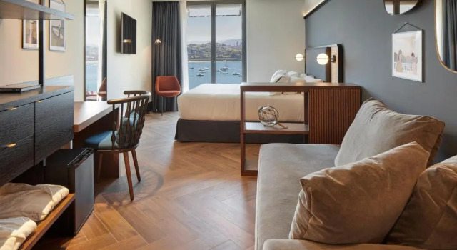 Двухместный номер Premium с видом на залив Hotel SANSEbay