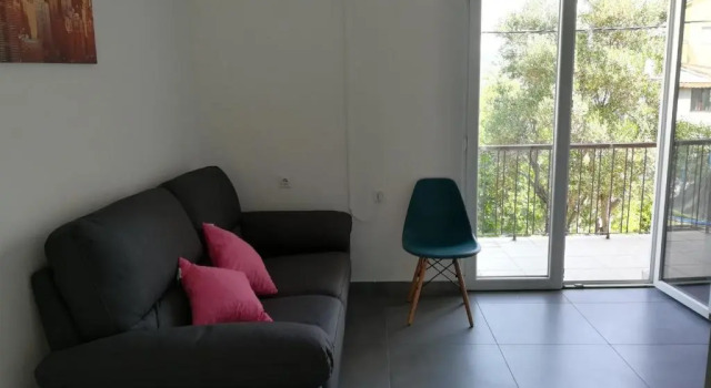 Апартаменты с 2 комнатами с балконом и с видом на море Apartments Radić