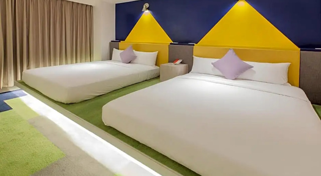 Семейный люкс 凱撒趣淘漫旅-台南 HOTEL CHAM CHAM Tainan