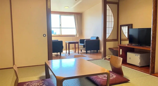Трёхместный номер Standard с видом на море Yunokawa Kanko Hotel Shoen