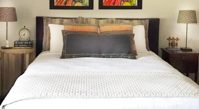 Двухместный люкс с видом на бассейн Morning Star Bed & Breakfast of Corrales