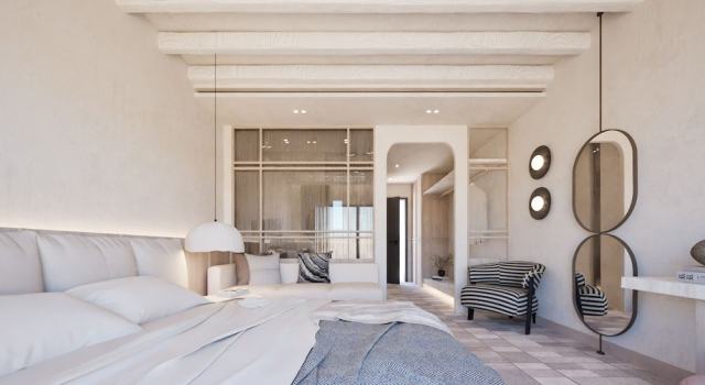 Люкс Deluxe Pefkos Blue Hotel