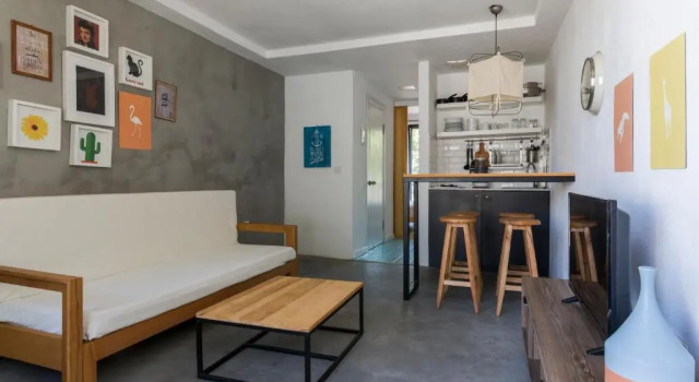 Люкс с видом на сад Daphnis Hotel