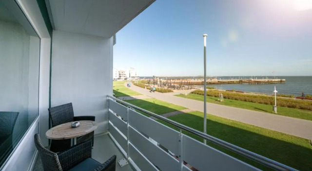 Двухместный номер Standard с балконом и с видом на море Hotel Hochseeinsel