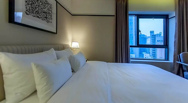 Standard Zimmer Brown Dot Hotel Hadan