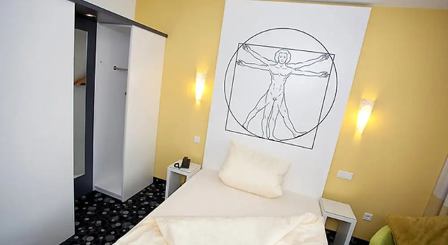 Одноместный коттедж Economy Hotel Alte Schule
