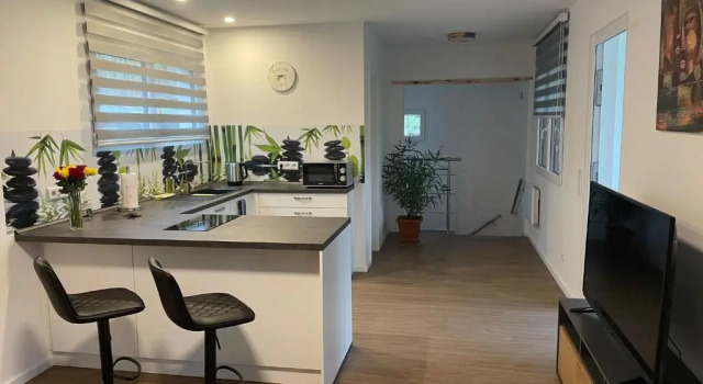 Коттедж NEUES Ferienhaus "Kolibri" direkt in Wandlitz See