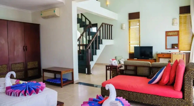 Одноместный люкс с видом на воду Lotus Muine Resort & Spa