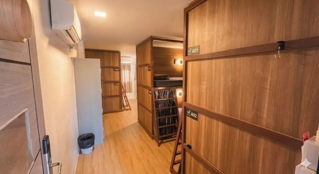Кровать в общем номере (мужской номер) Hotel Rue De Siam