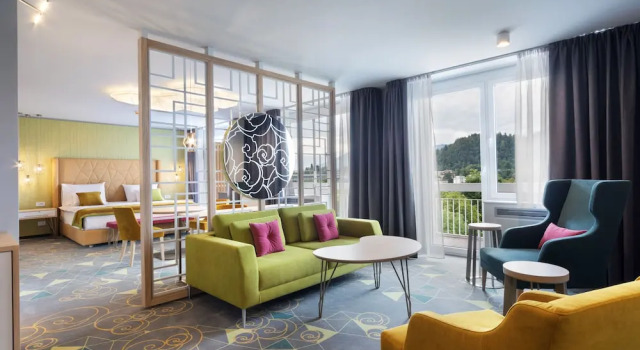 Люкс с балконом Bled Rose Hotel