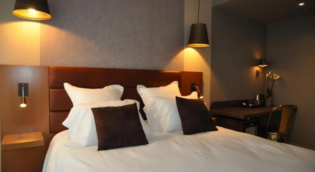 Двухместный номер Standard Les 3 Lieux - Hôtel, Restaurant, Espace sensoriel
