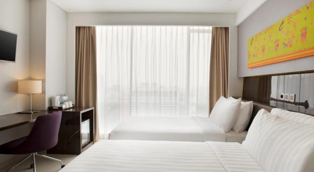 Двухместный номер Deluxe Hotel Santika Premiere Hayam Wuruk Jakarta