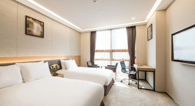 Двухместный семейный номер Premier Gloucester Hotel Incheon