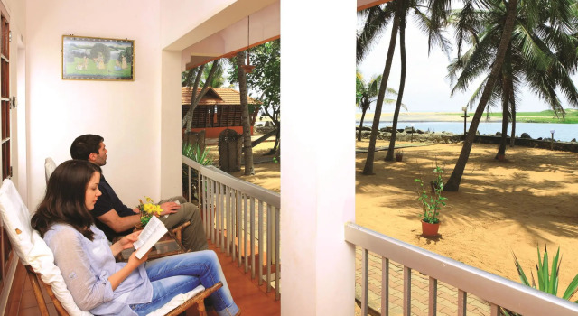 Номер Deluxe Beach and Lake Ayurvedic Resort, Kovalam