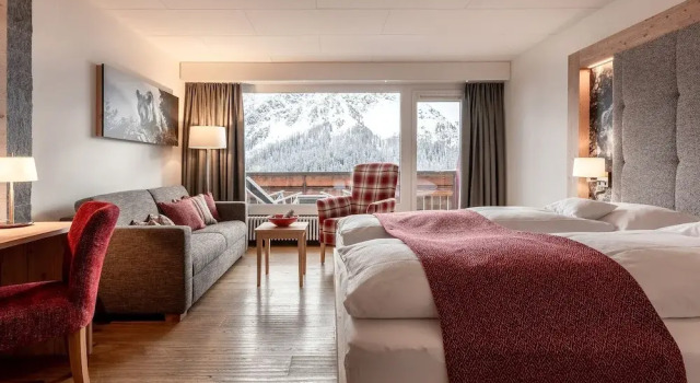 Номер Deluxe Blatters Arosa Hotel & Bella Vista SPA
