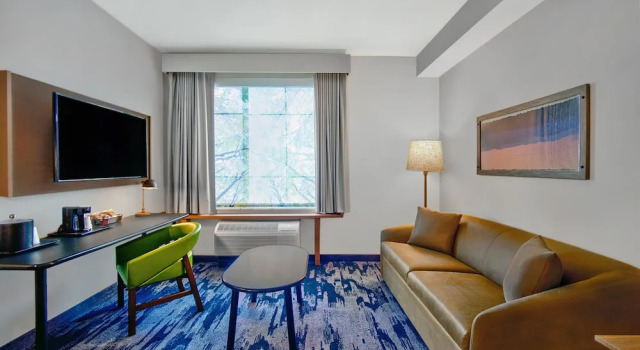 Люкс c 1 комнатой Fairfield by Marriott Inn & Suites Orlando at FLAMINGO CROSSINGS® Town Center