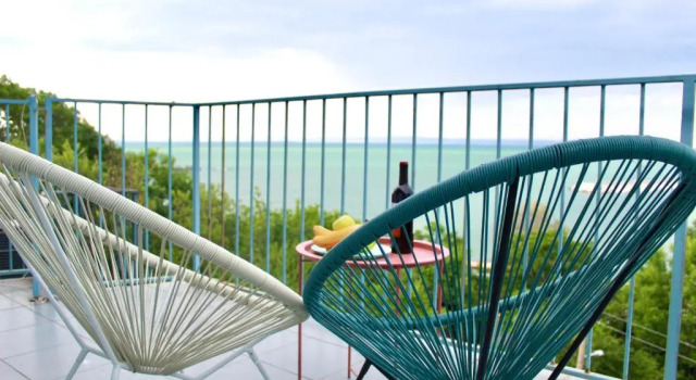 Двухместный номер Standard с балконом и с видом на море Sunset Art Hotel