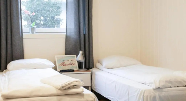 Standardní Dvoulůžkový s manželskou postelí suterén pokoj Stavanger Bed & Breakfast