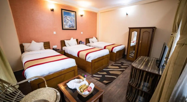 Трёхместный номер Standard Kathmandu Garden Home