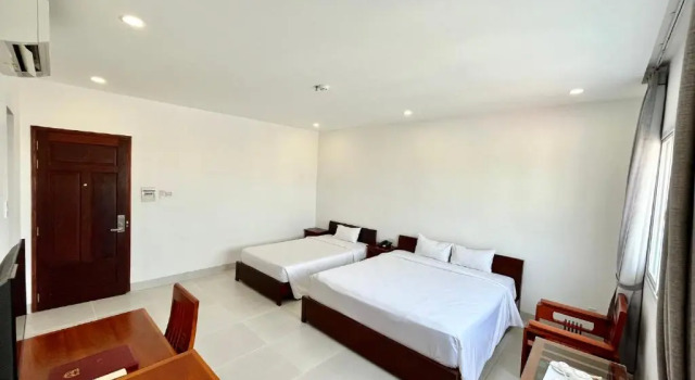 Двухместный номер Deluxe с видом на океан Tahiti Central Seaview - 50m to Night Market Phu Quoc