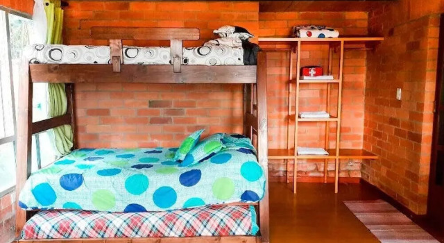 Cabañas Lago Parque Paipa, Boek Vakantiehuis Vakantiehuizen in Paipa, Cottage