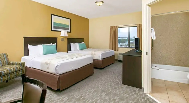 Deluxe firedobbelt suite Suburban Extended Stay Hotel Longview
