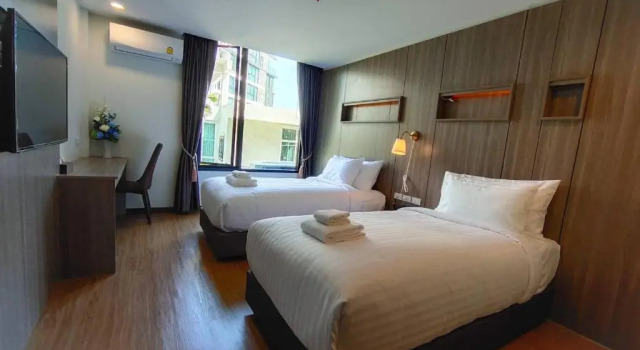 Двухместный номер Deluxe StayAt Bedever Bangkok Hotel