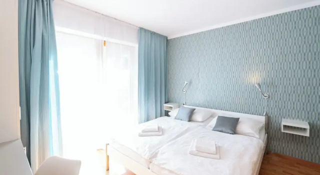 Двухместный номер Deluxe c 1 комнатой с видом на бассейн Hotel Garni Pod Skalkou