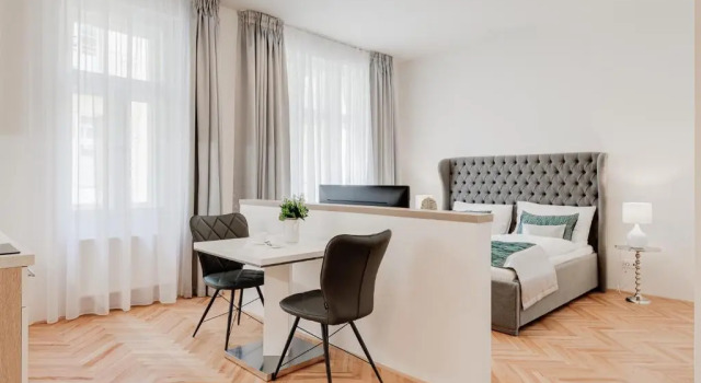 Студия Deluxe Gold Art Apartments