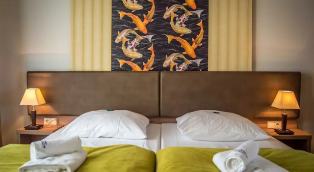 Люкс с балконом Hotel Warnow