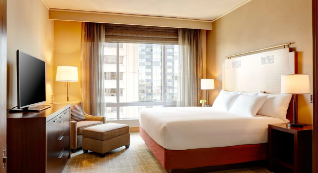 Двухместный номер с видом на город Grand Hyatt Seattle