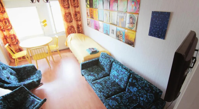 Апартаменты c 1 комнатой Apartment Hotel Kuukkarin Kortteeri
