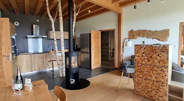 Bulle de Bois, écolodge insolite avec spa privatif au milieu des volcans - Bulles d'Herbe