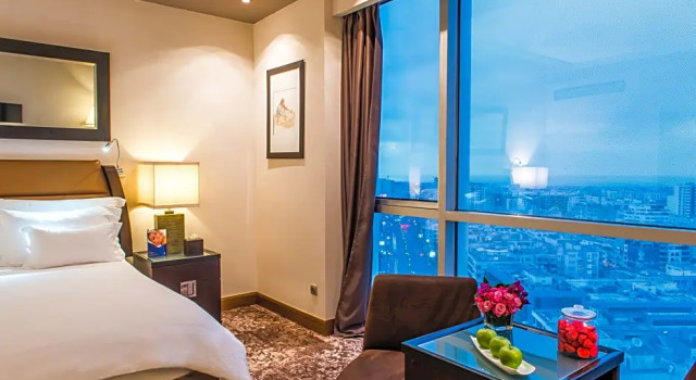 Двухместный номер Deluxe с красивым видом из окна Kenzi Tower Hotel