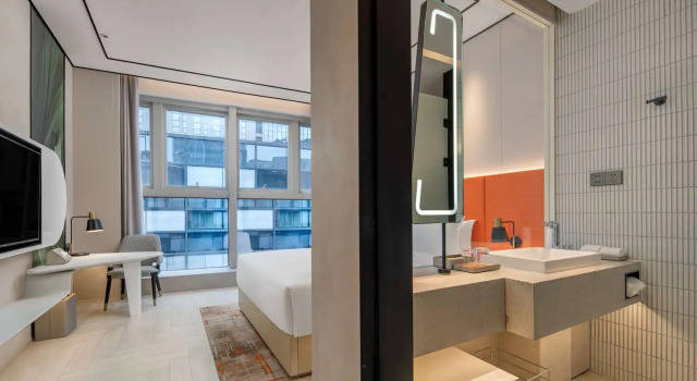Номер Standard Hilton Garden Inn Nanjing Hexi Olympic Sports Center