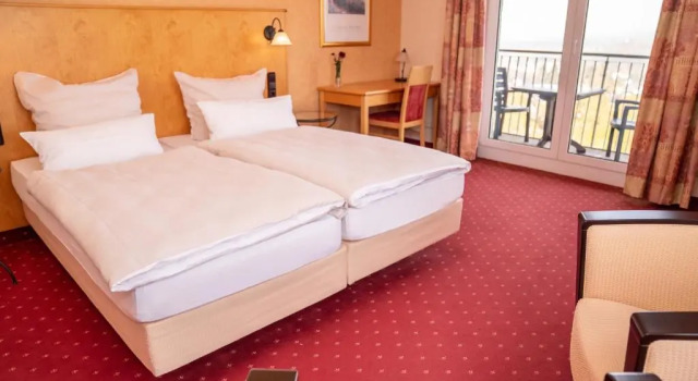 Двухместный номер Deluxe с балконом Hotel Löwenstein