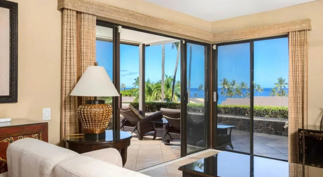 Вилла с 2 комнатами с балконом и oceanfront Wailea Elua Village Resort by KBM