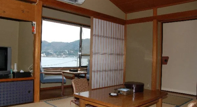 Номер Standard с видом на океан Atami Onsen Umibe No Yado Nagahamaen