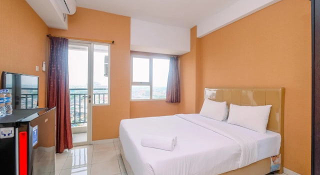 Homey and Simply Studio Apartment at Margonda Residence 5