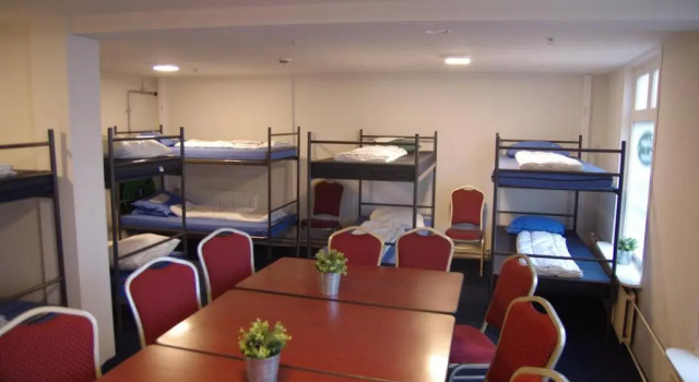 Кровать в общем номере Hostel 45