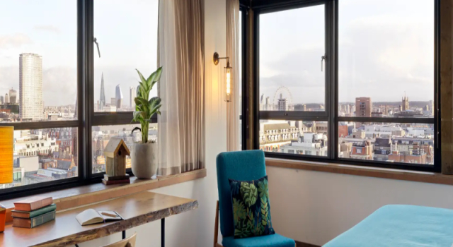 Двухместный номер Standard с видом на город Treehouse Hotel London