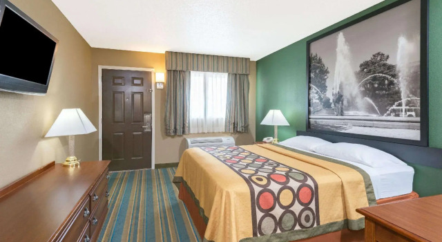 Двухместный номер Standard Super 8 by Wyndham Greencastle