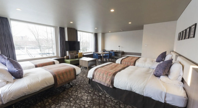 Четырёхместный номер Superior HOTEL MYSTAYS Sapporo Nakajima Park