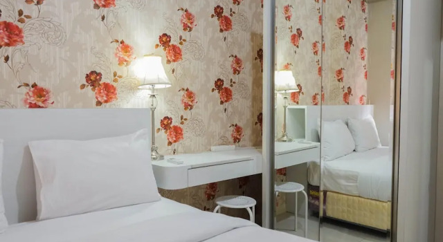 Номер Standard Cozy 2BR for 3 Pax Green Pramuka Apartment