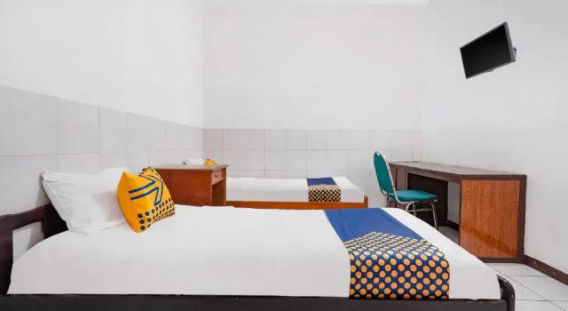 Standard Twin room Hotel O Sartika Inn Pati