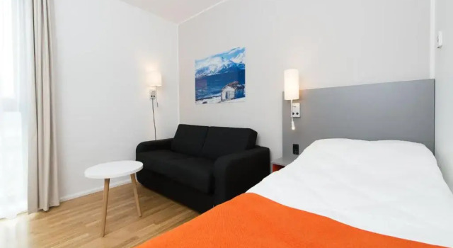 Номер Standard Pingvinhotellet UNN Tromsø