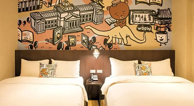 Семейный номер Standard Just Live Inn-Taipei Station