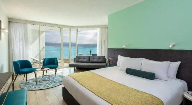 Двухместный номер Deluxe с балконом Leonardo Club Hotel Dead Sea - Все включено