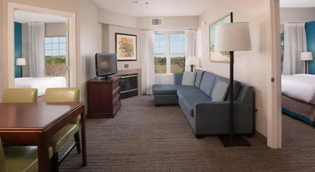 Люкс с 2 комнатами Residence Inn Charleston Riverview